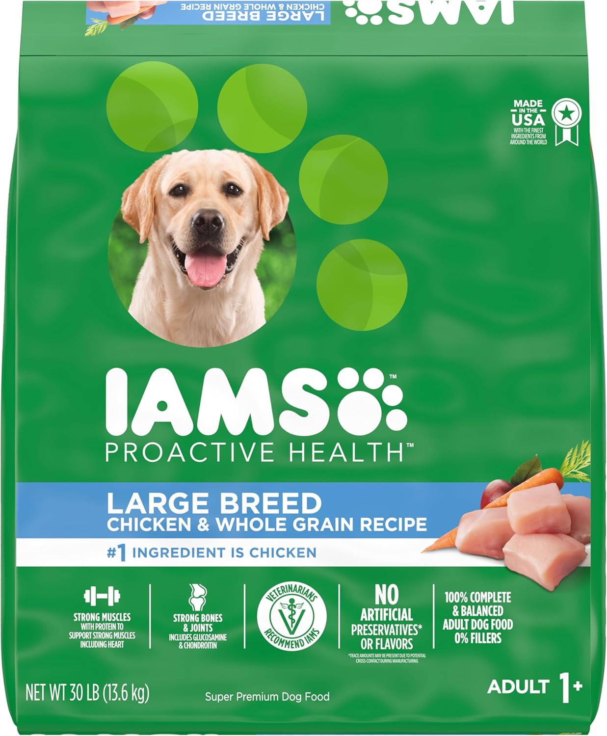 IAMS Adult High Protein Large Breed Dry Dog Food