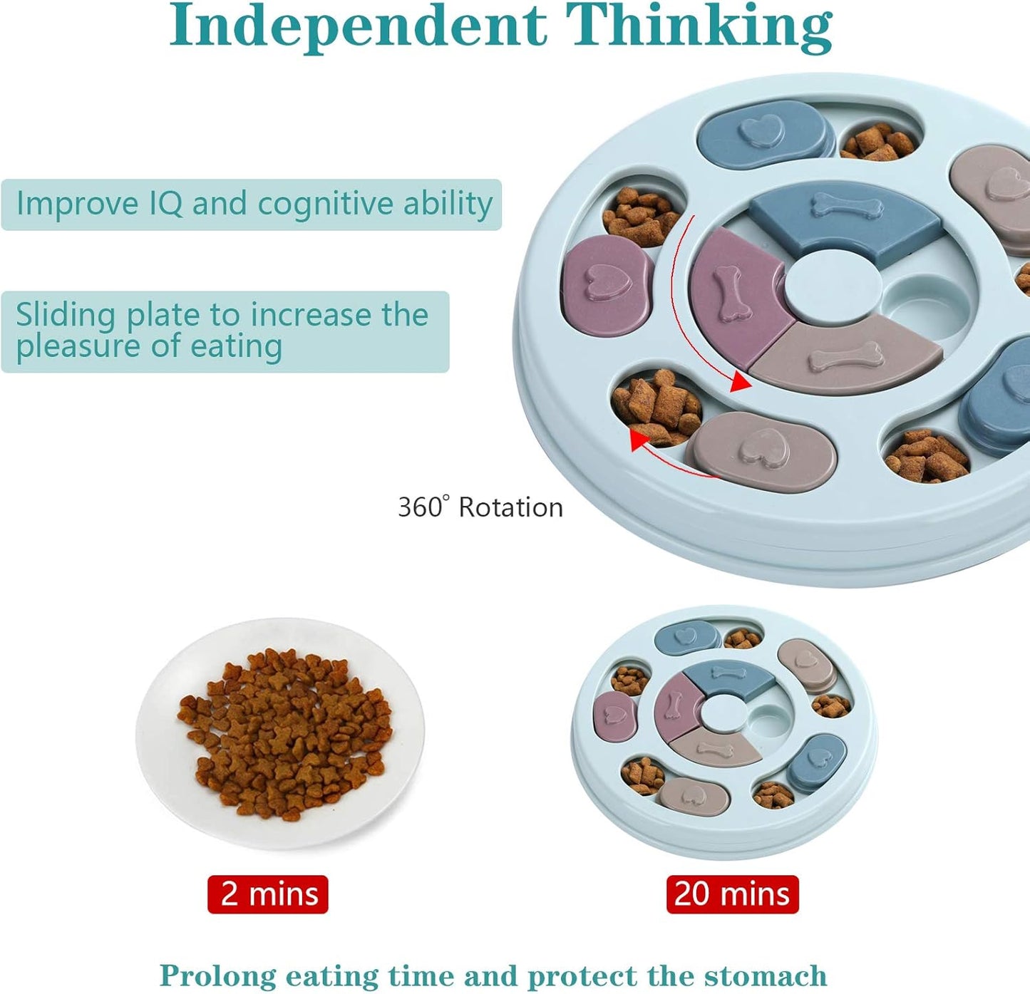 Dogs Food Puzzle Feeder Toy