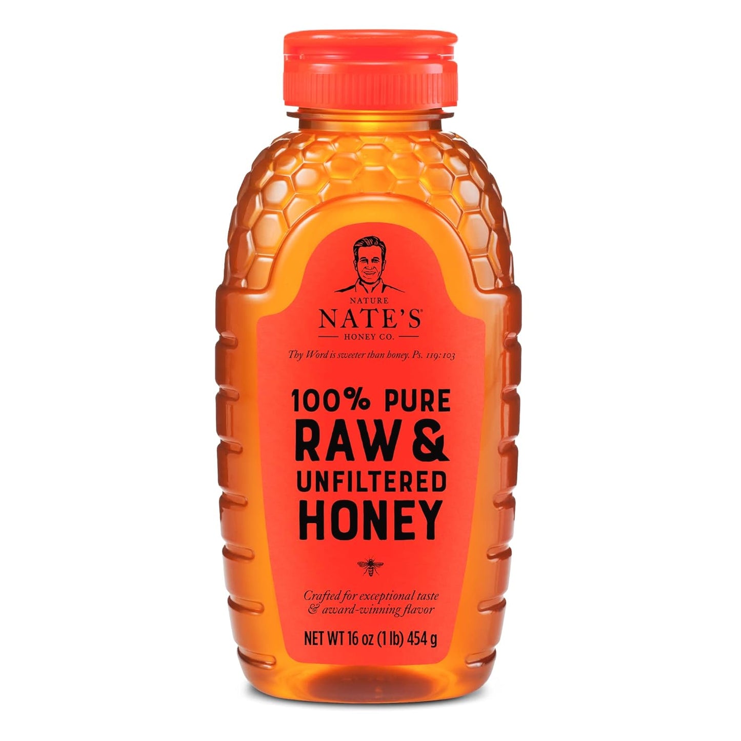 Nate's 100% Pure, Raw & Unfiltered Honey