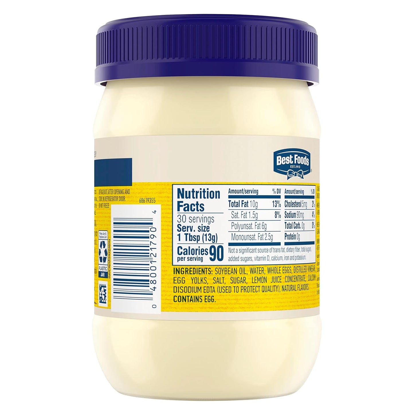 Real Mayonnaise Creamy Condiment 4 Pack